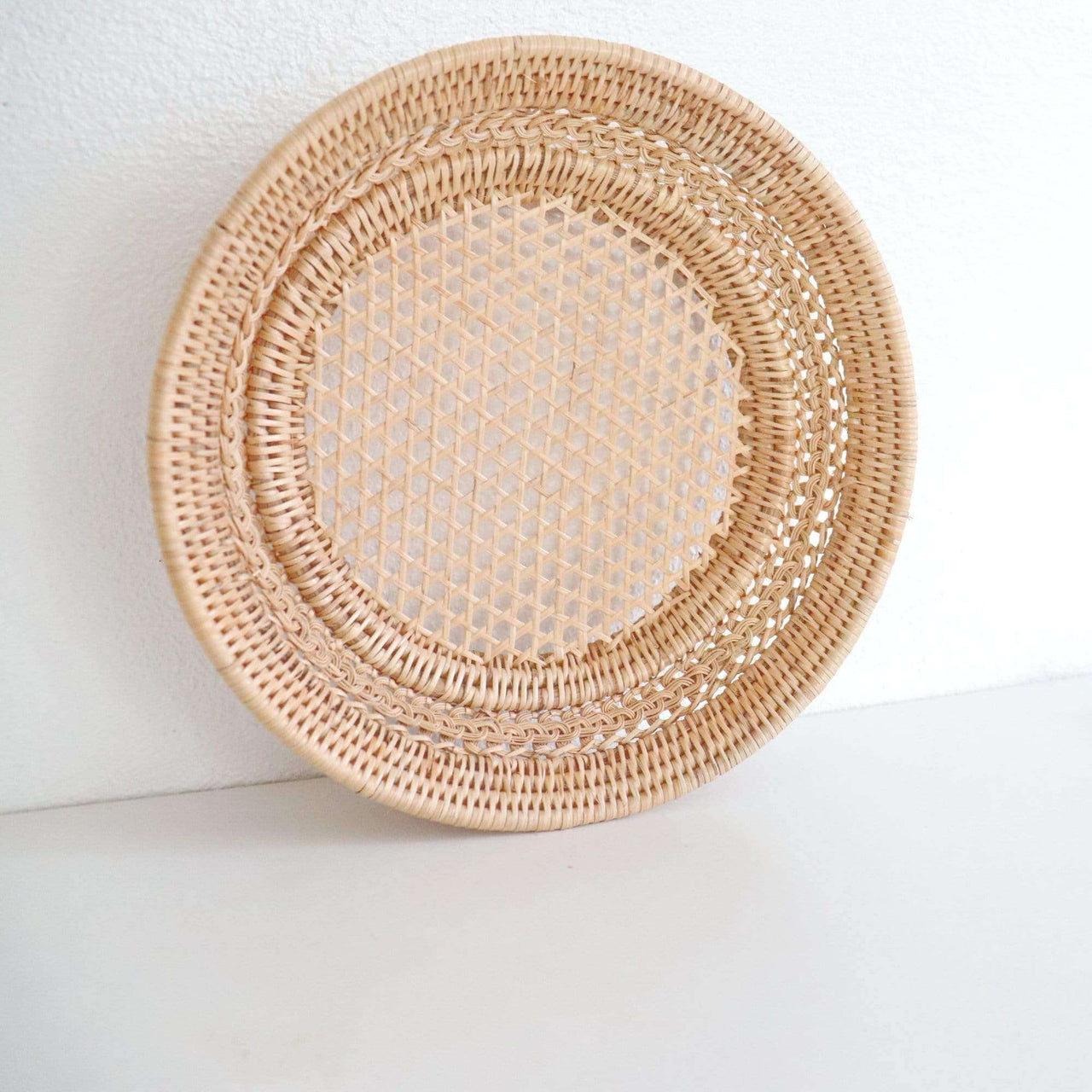 Wicker Round Rattan Basket