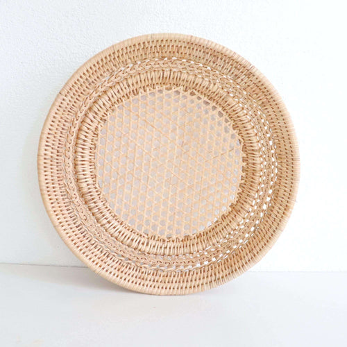 Wicker Round Rattan Basket