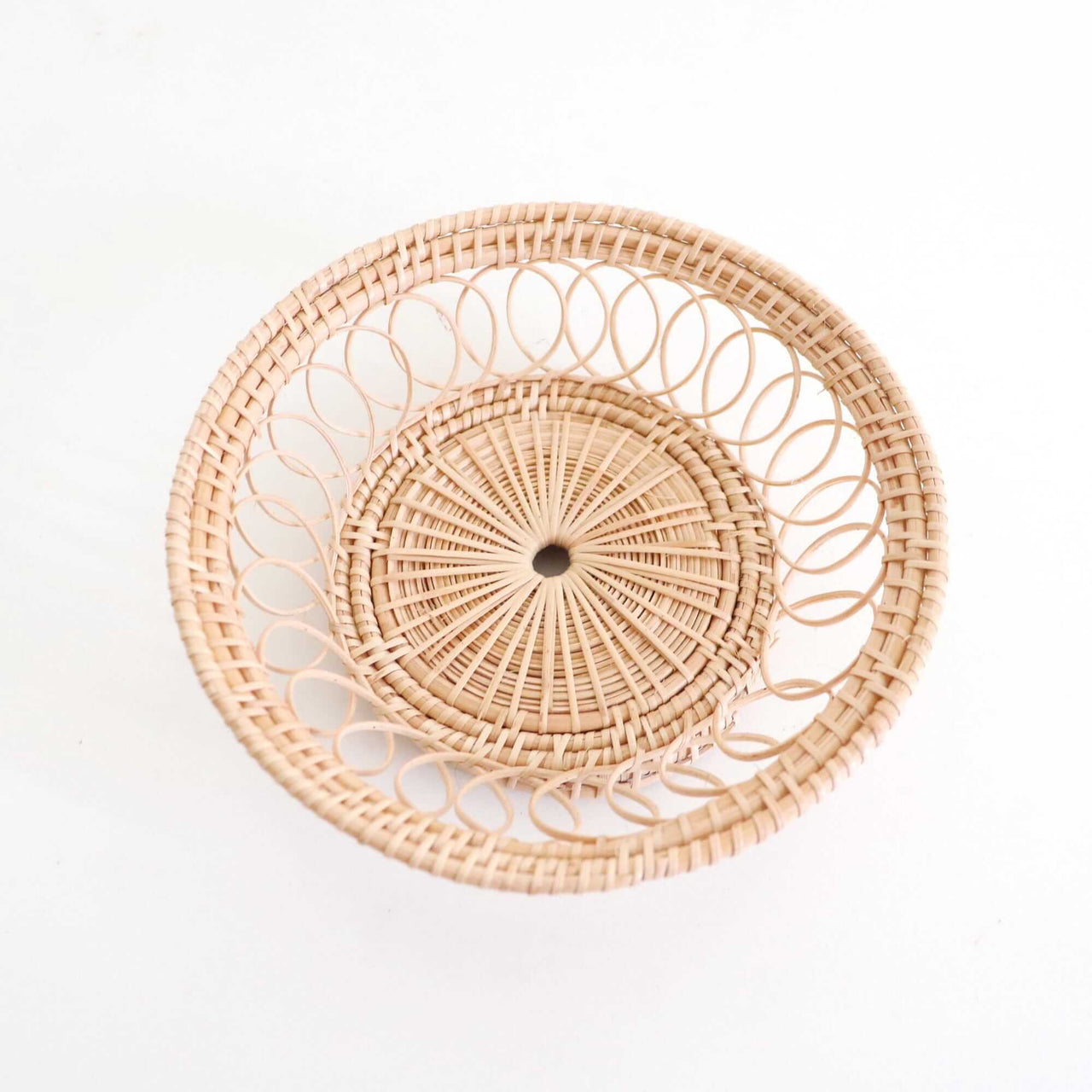 Navinda - Round rattan basket
