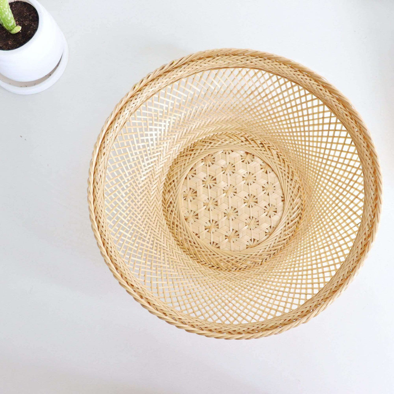 WANTANA- Bamboo Bead Basket
