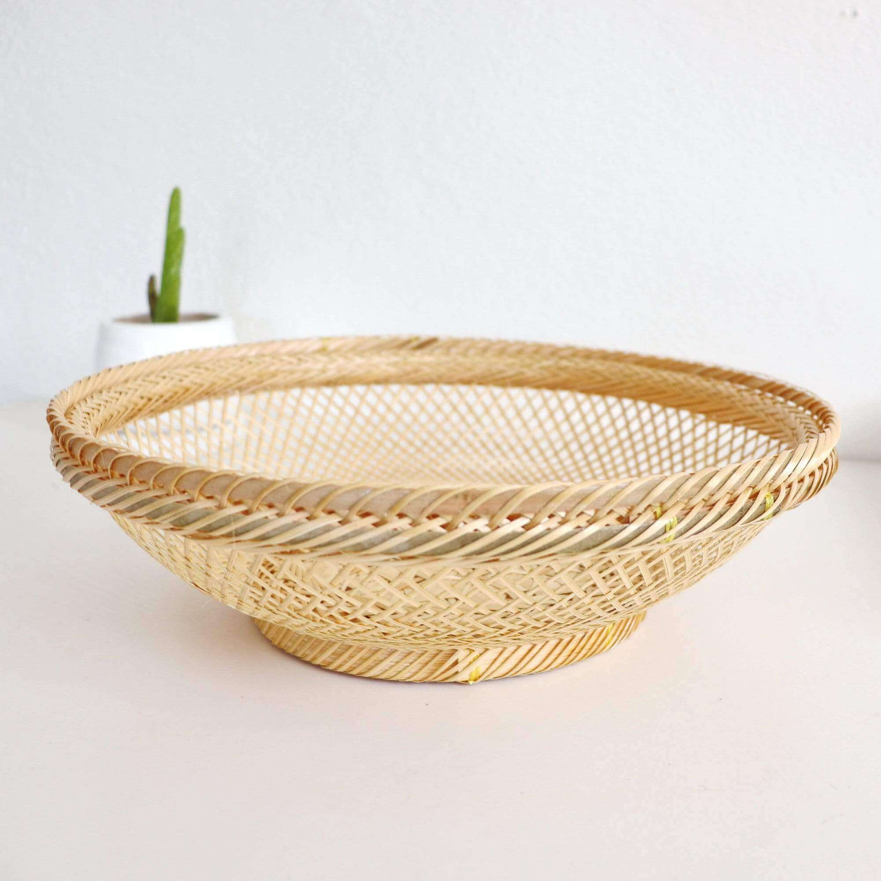 WANTANA- Bamboo Bead Basket