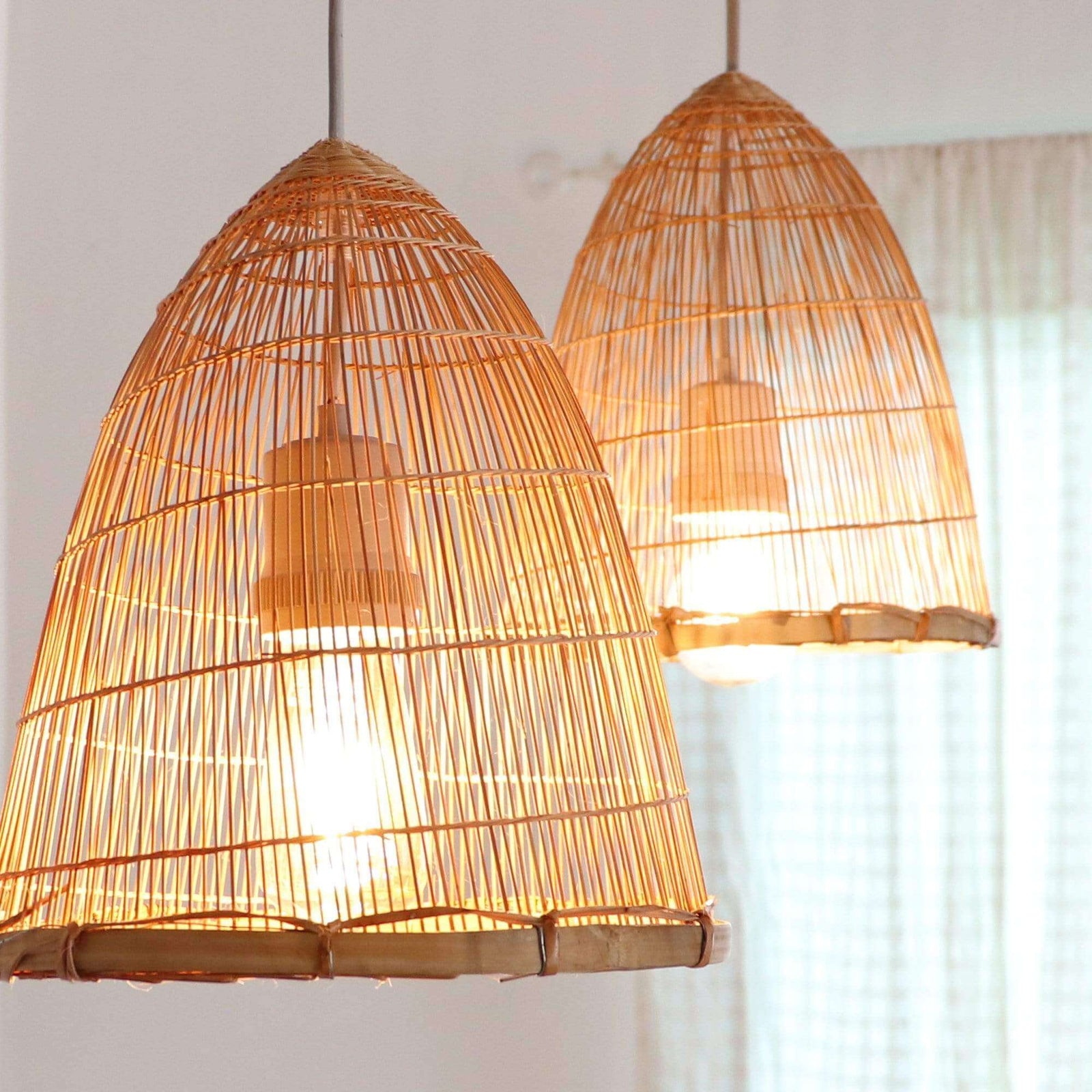 KON RA PAT - Bamboo Pendant Light