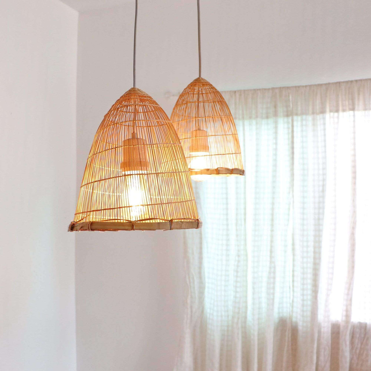 KON RA PAT - Bamboo Pendant Light