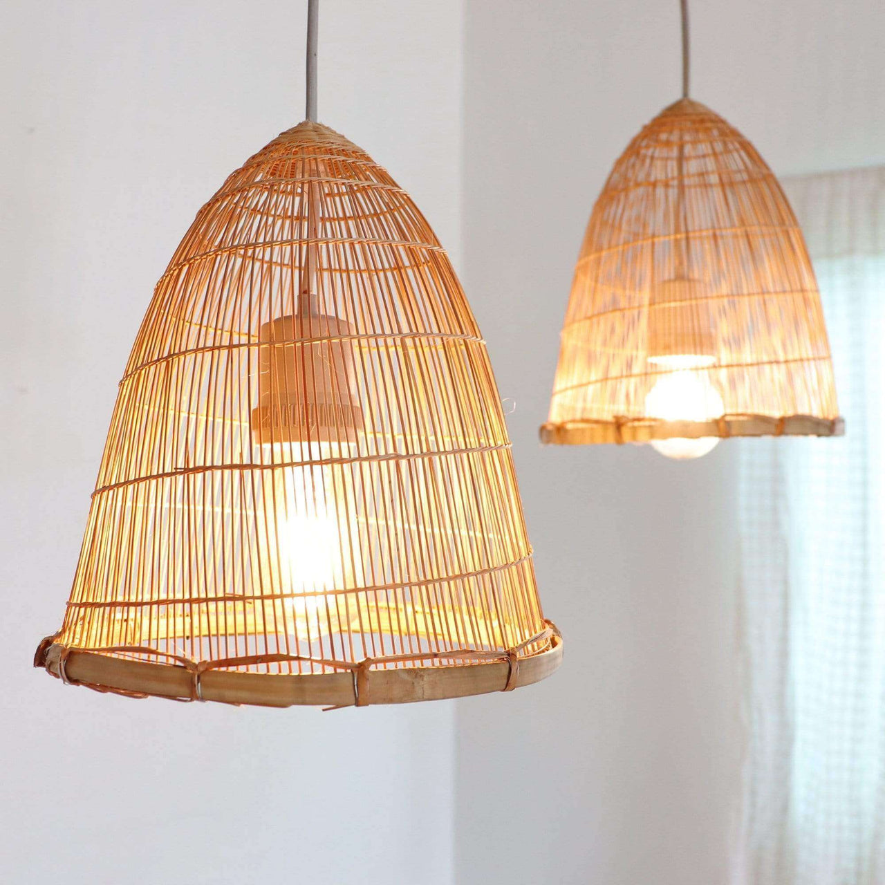 KON RA PAT - Bamboo Pendant Light