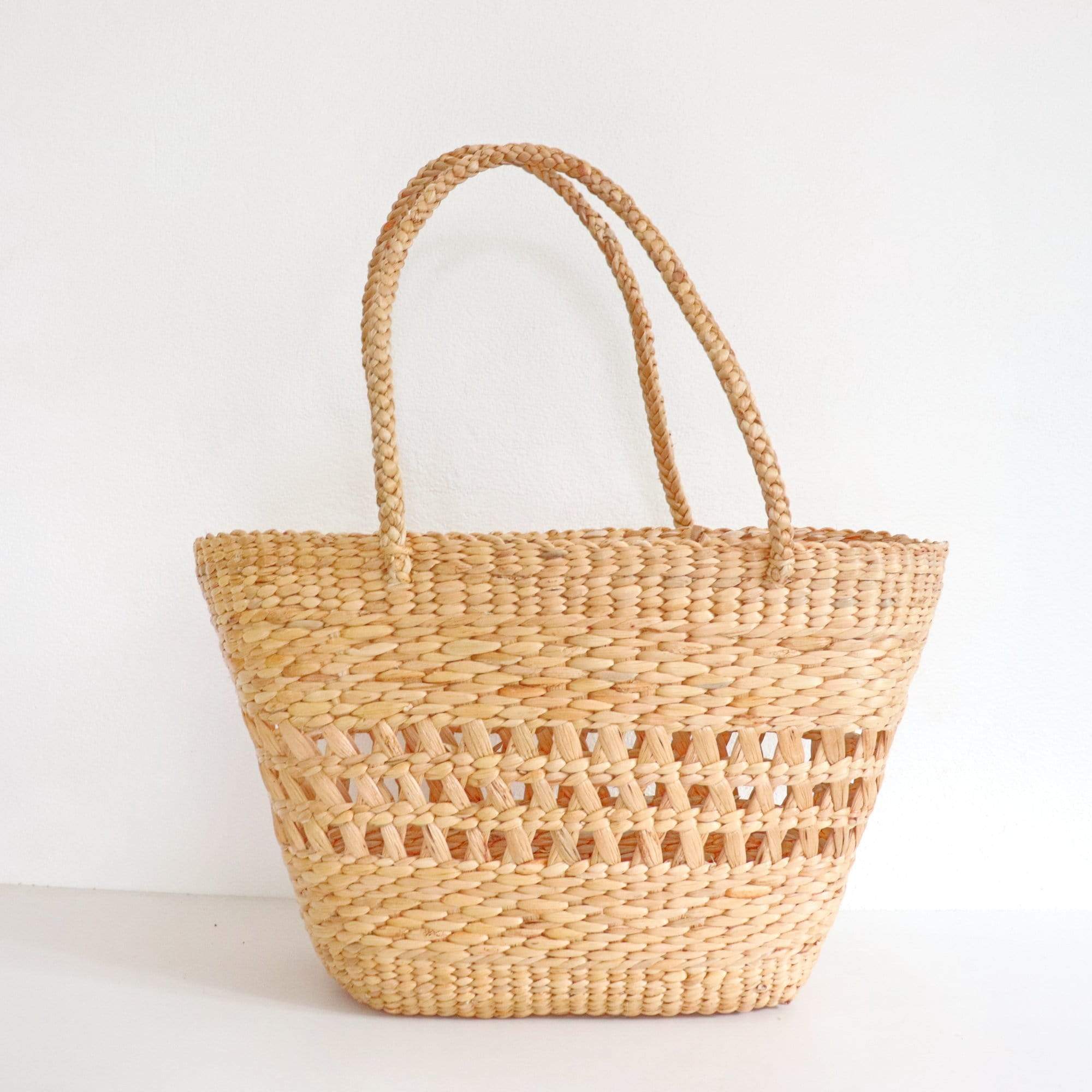PAIR PI LAI - Sea grass basket bag
