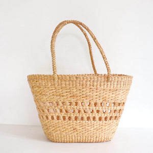 PAIR PI LAI - Sea grass basket bag