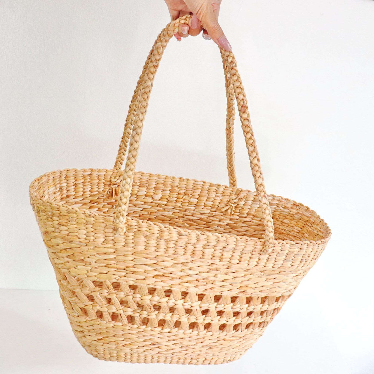 PAIR PI LAI - Sea grass basket bag