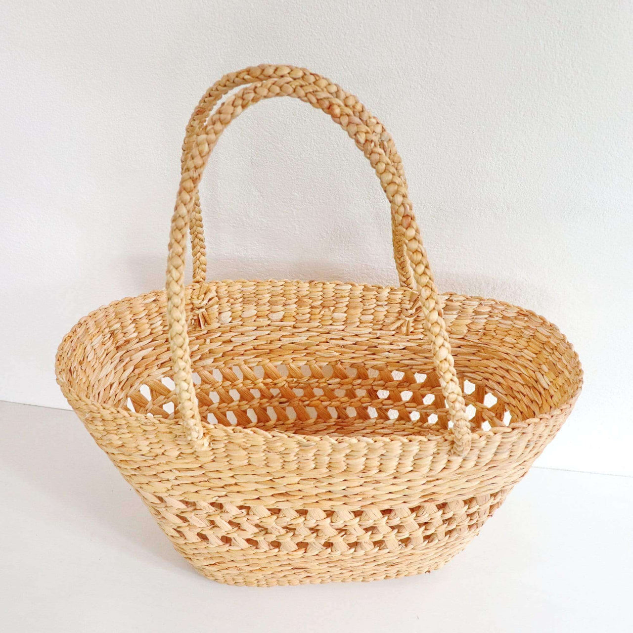 PAIR PI LAI - Sea grass basket bag