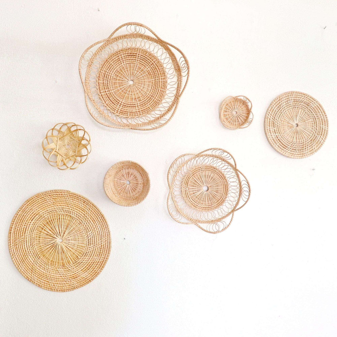 PE CHA LEE - Wall Hanging Décor (Set of 7)