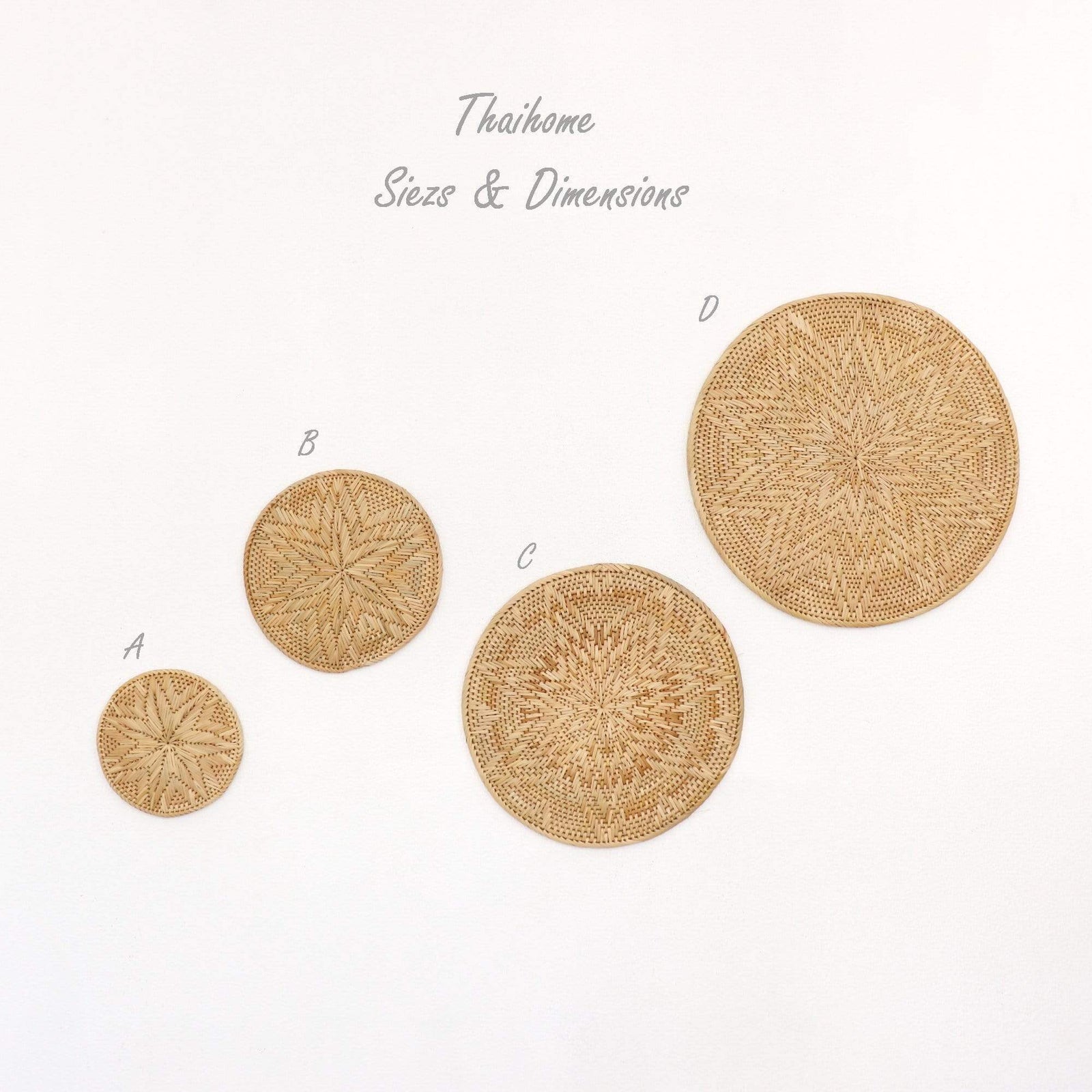 PEN NI - Wall Hanging Décor Set of 4