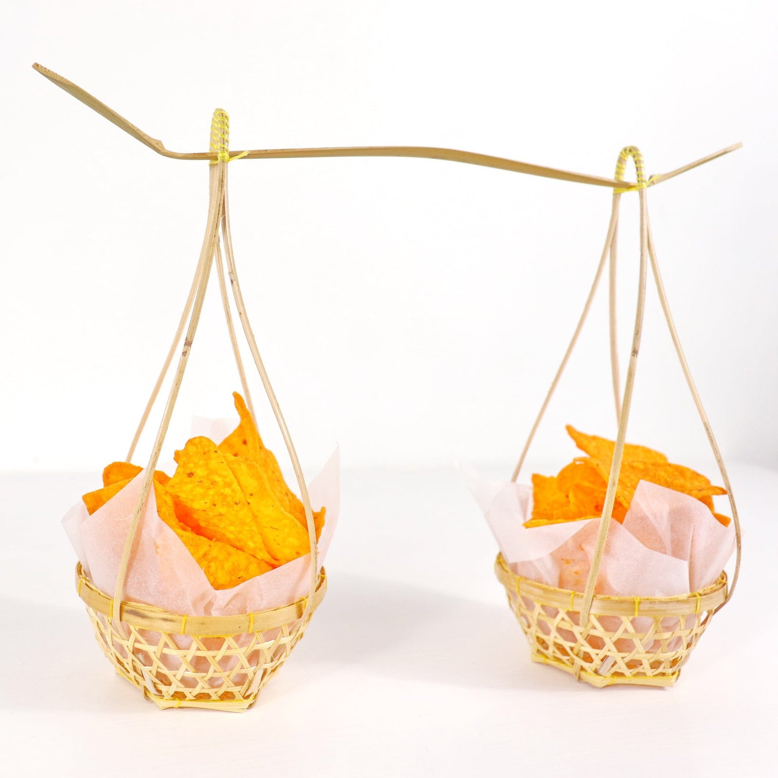 VI MON- Set of 5 Bamboo baskets