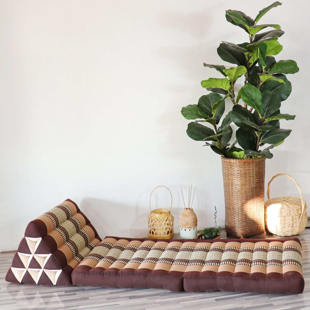 KORN KA NOK - Thai Triangle Cushion (2 Fold)