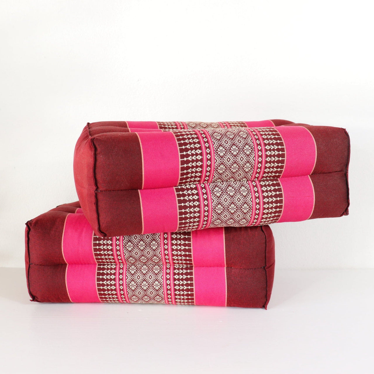 NAN CHA WAN - Supreme Comfort Thai Meditation and Yoga Cushion (14x7x5 Inches)