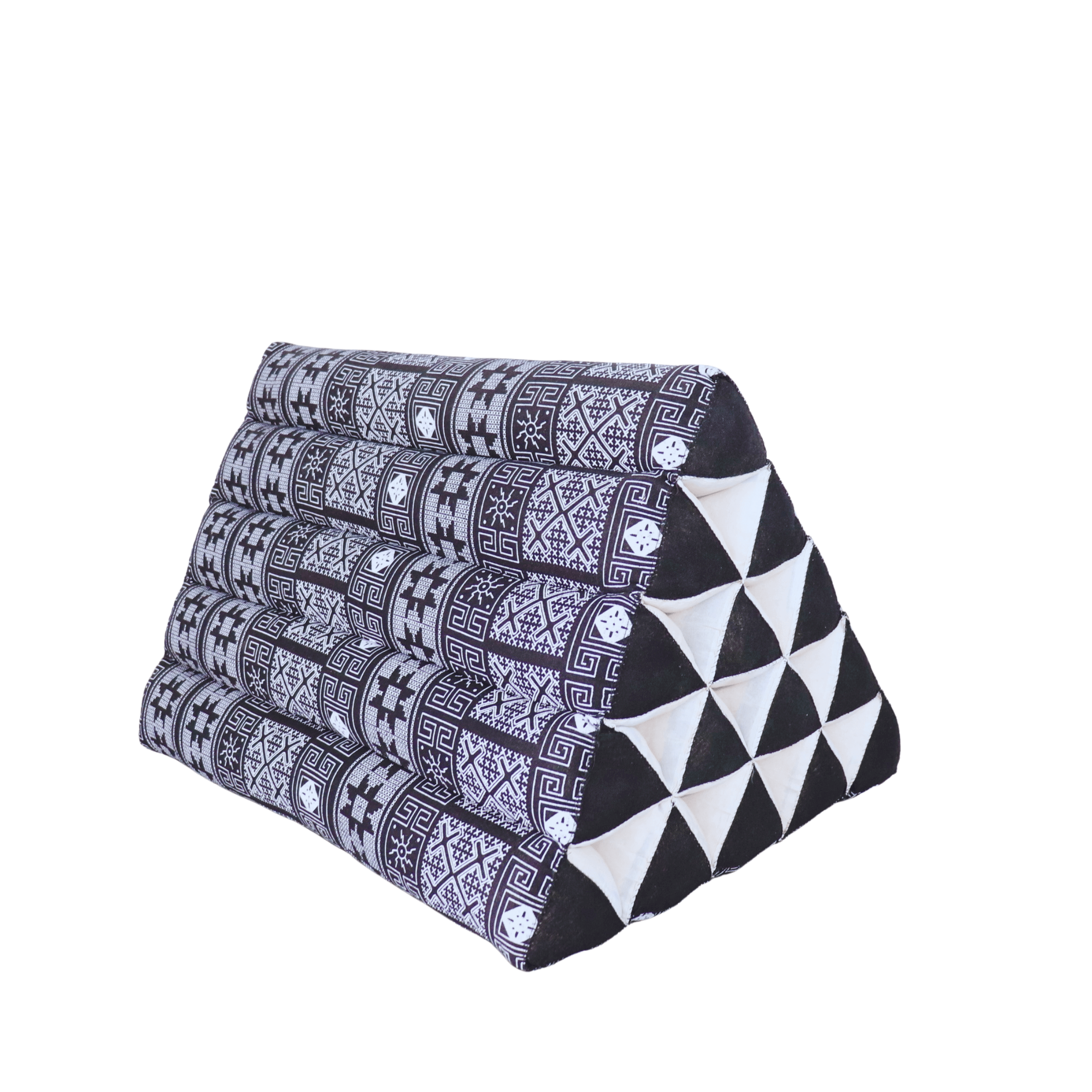 NEDRA - Thai Triangle Floor Cushion - 19 x 12 inches - Comfortable and