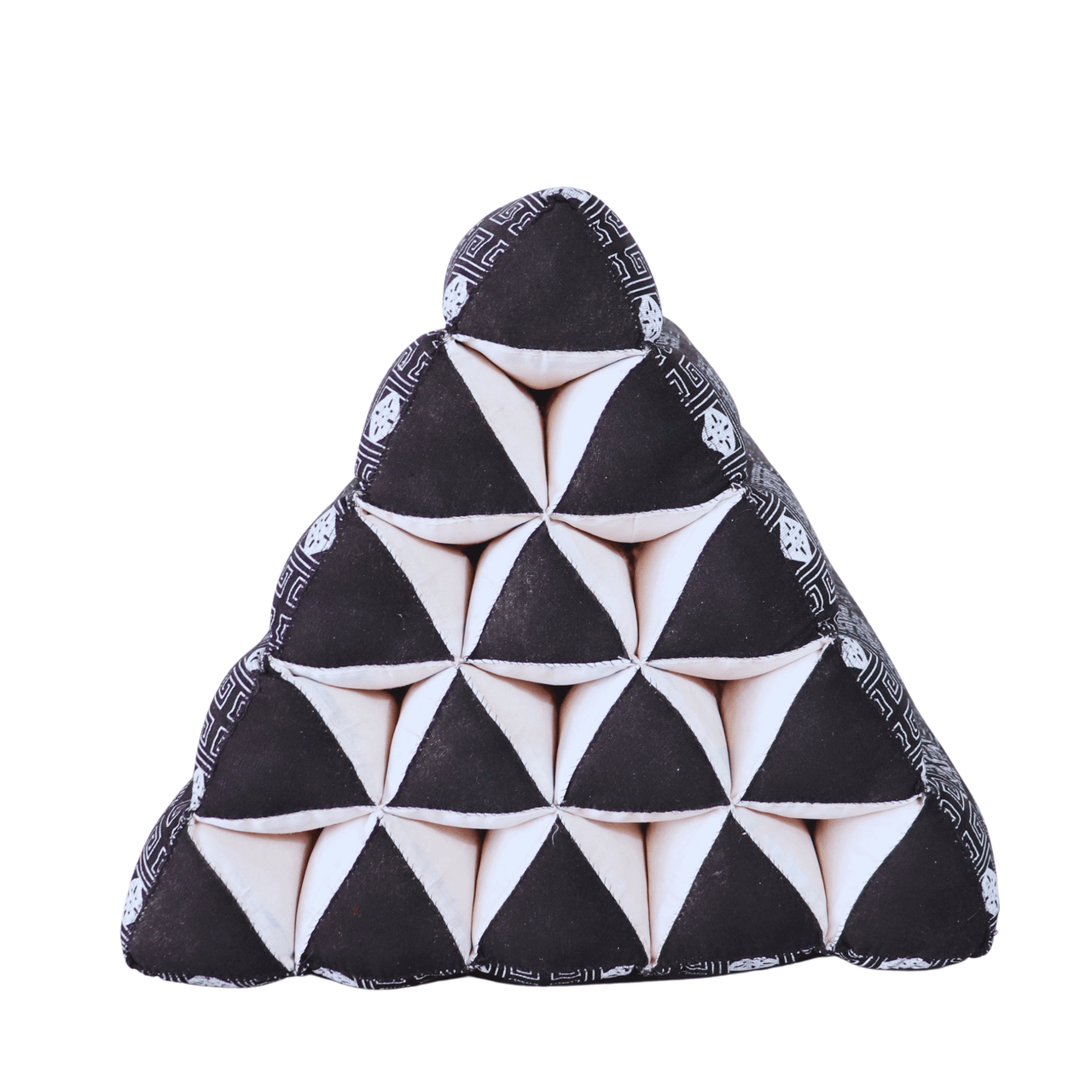 NEDRA - Thai Triangle Floor Cushion - 19 x 12 inches - Comfortable and Versatile