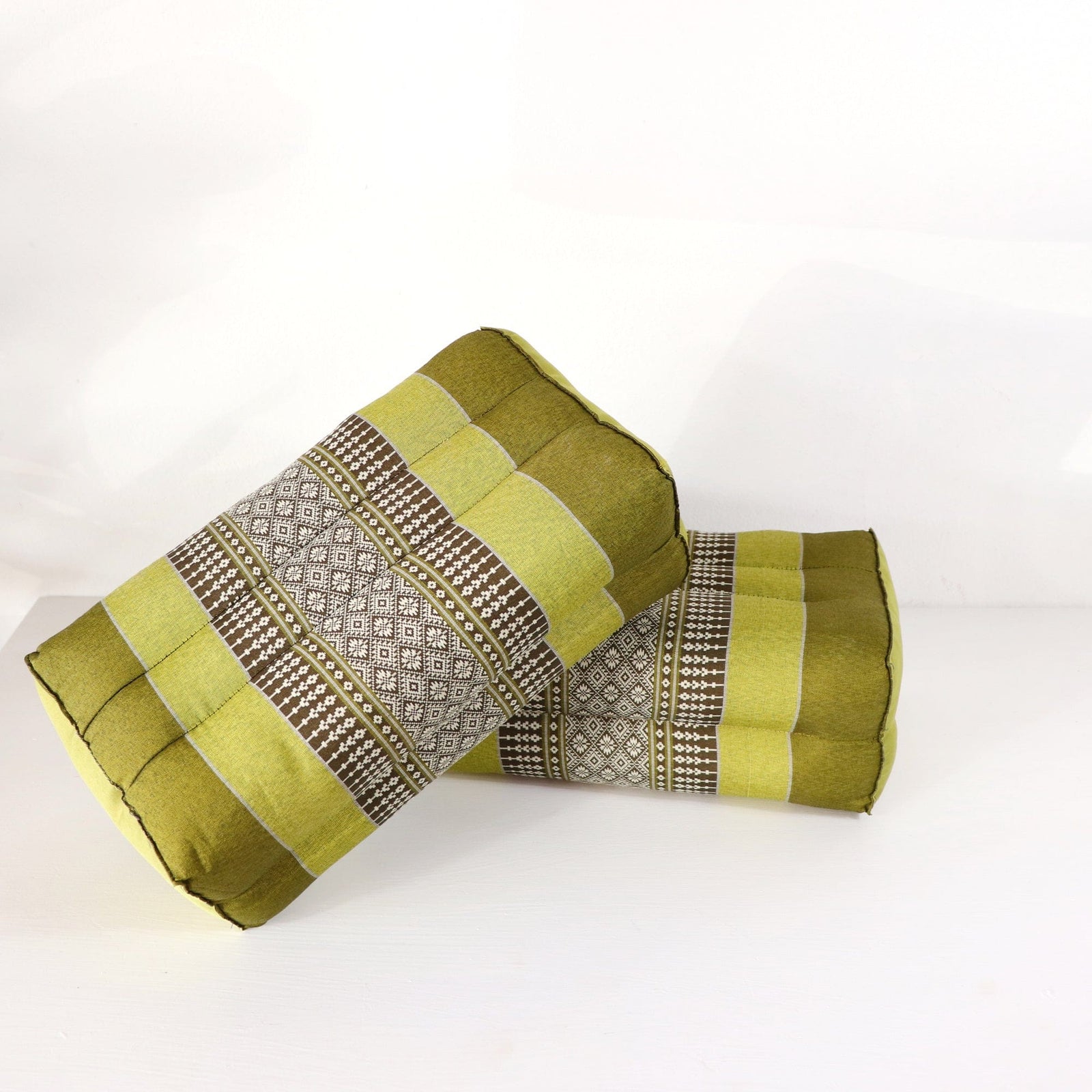 THA NAN YA - Supreme Comfort Thai Meditation and Yoga Cushion (14x7x5 Inches)