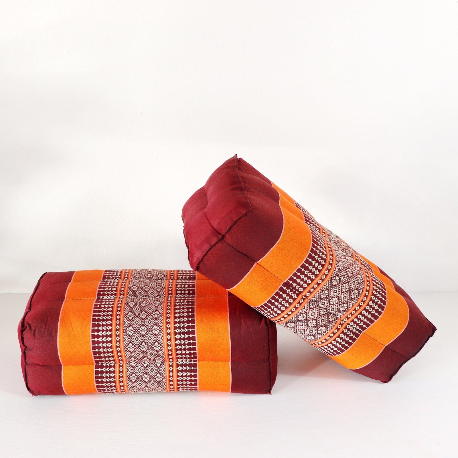 THUN WA LEE - Supreme Comfort Thai Meditation and Yoga Cushion (14x7x5 Inches)