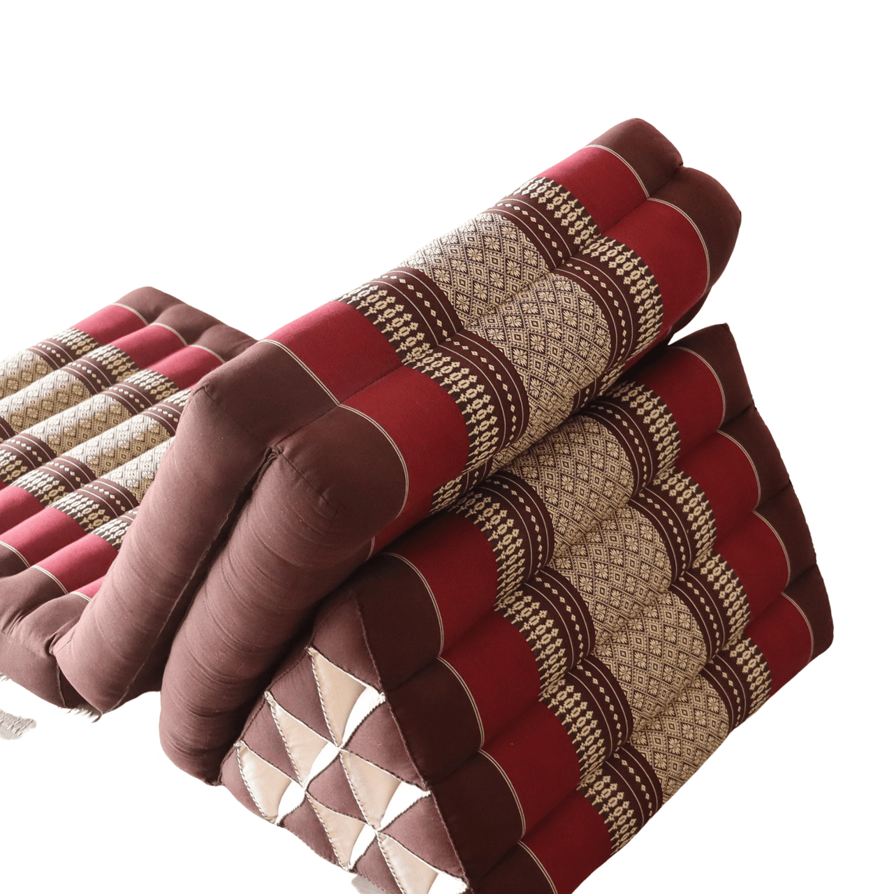 TI TA REE - Thai Triangle Cushion (3 Fold - Mauve)