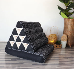 THAIHOME Cushion WA CHI RA - Thai Kapok 1-Fold Triangle Recliner Cushion