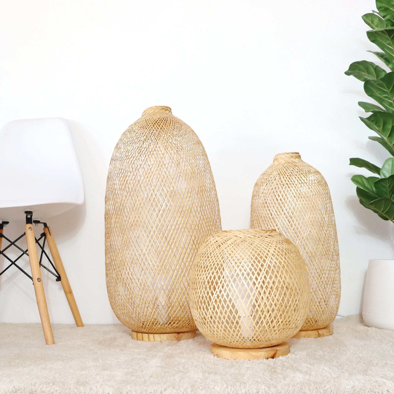 PAKPING - Boho Floor Lamp (A B & C)