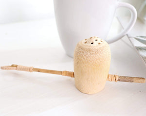 THAIHOMESHOP HOMEWARE 1 Piece TUNTA - Bamboo Tea Strainer