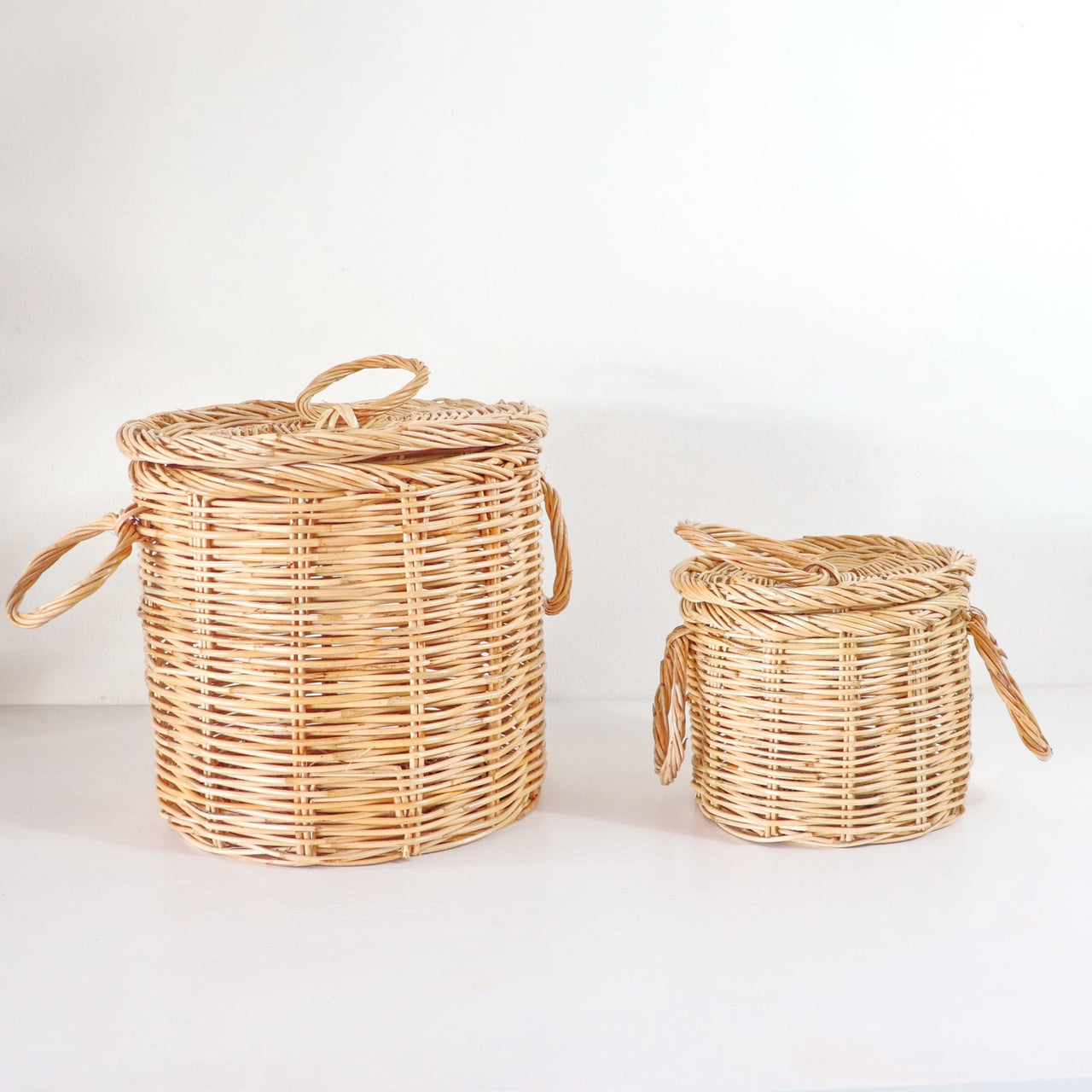 Wicker Rattan Basket - Alyssa
