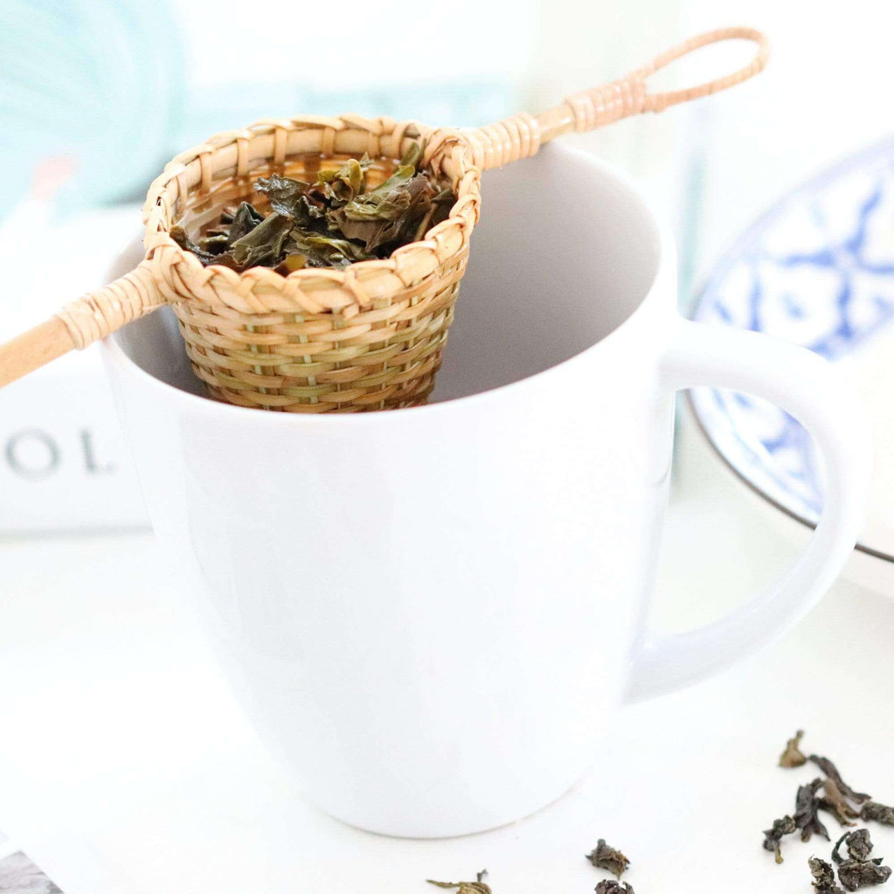 NI RIN DA-Bamboo Tea Strainer