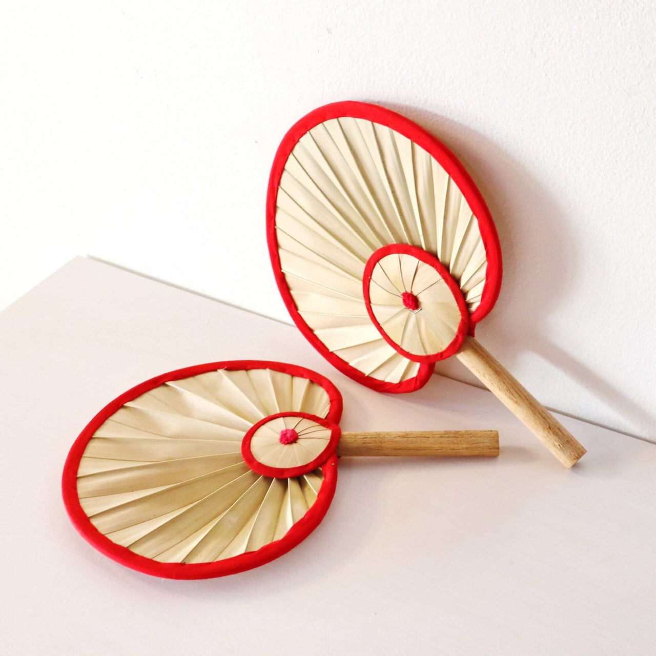 BEN YA - Palm Leaf Hand Fan
