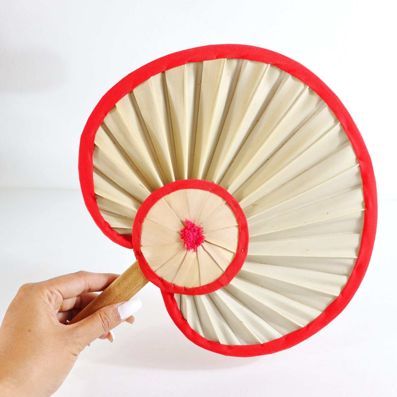 BEN YA - Palm Leaf Hand Fan