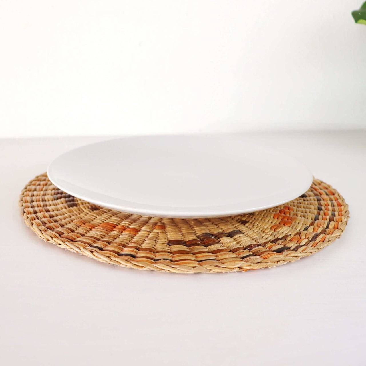 KA RAN - Water Hyacinth Boho Placemats