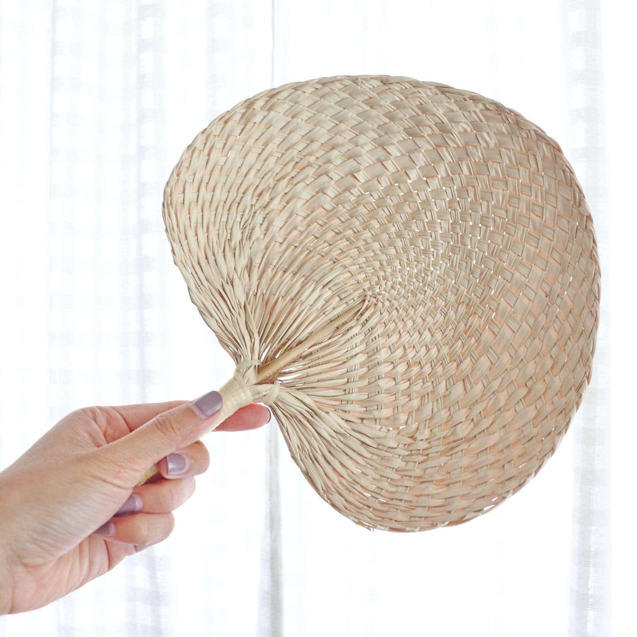 Palm Leaf Hand Fan - PATTA