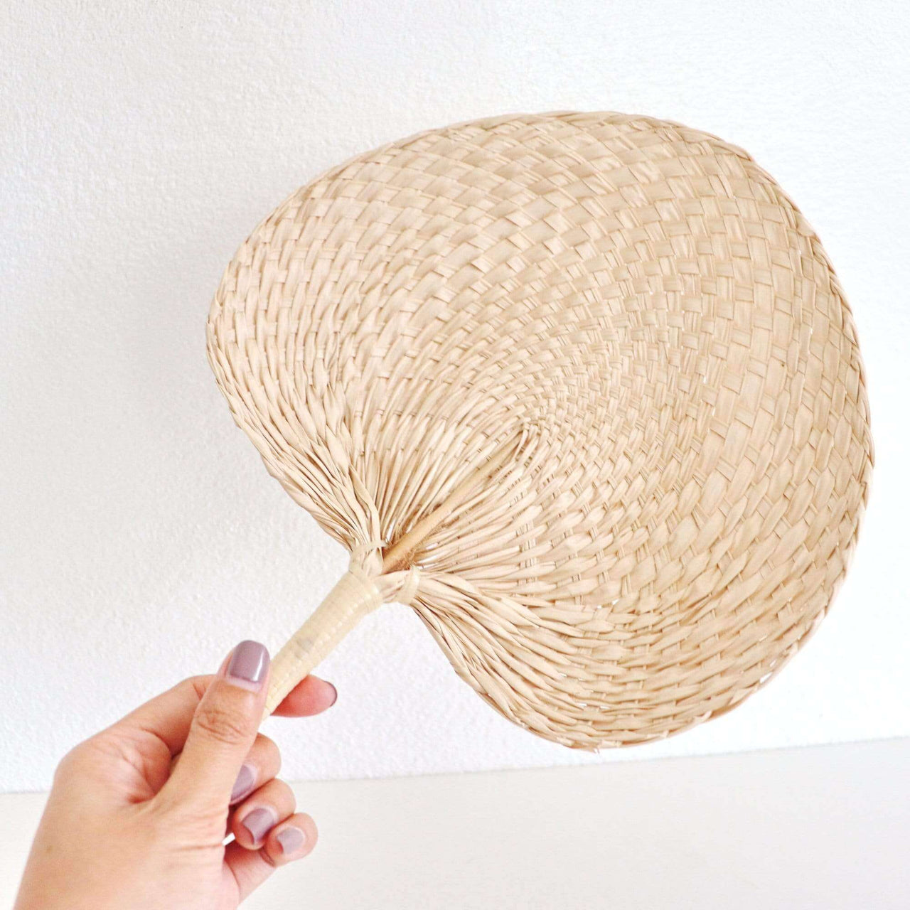 Palm Leaf Hand Fan - PATTA