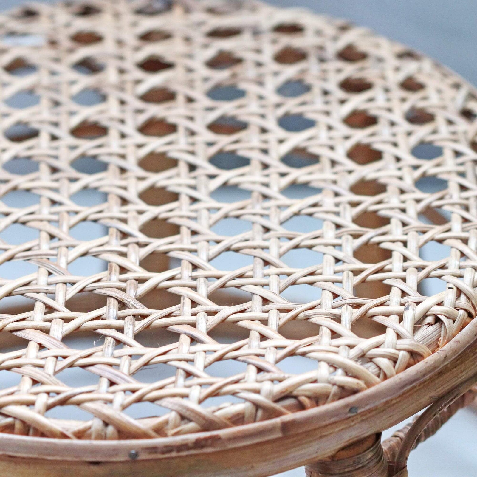 PRA JAN - Rattan Ottoman