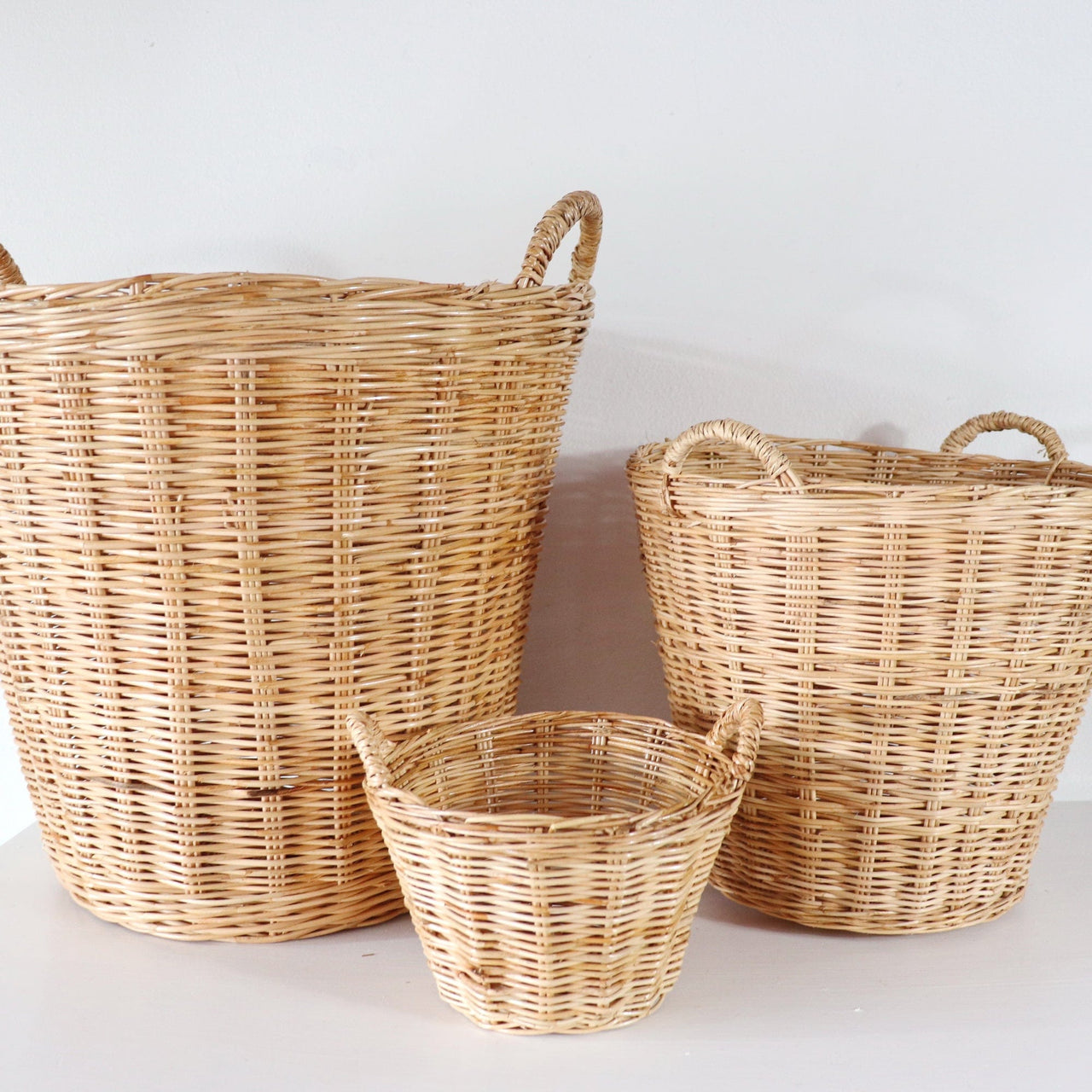 Wicker Rattan Basket - TON YA WEE