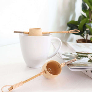 TUNTA - Bamboo tea strainer