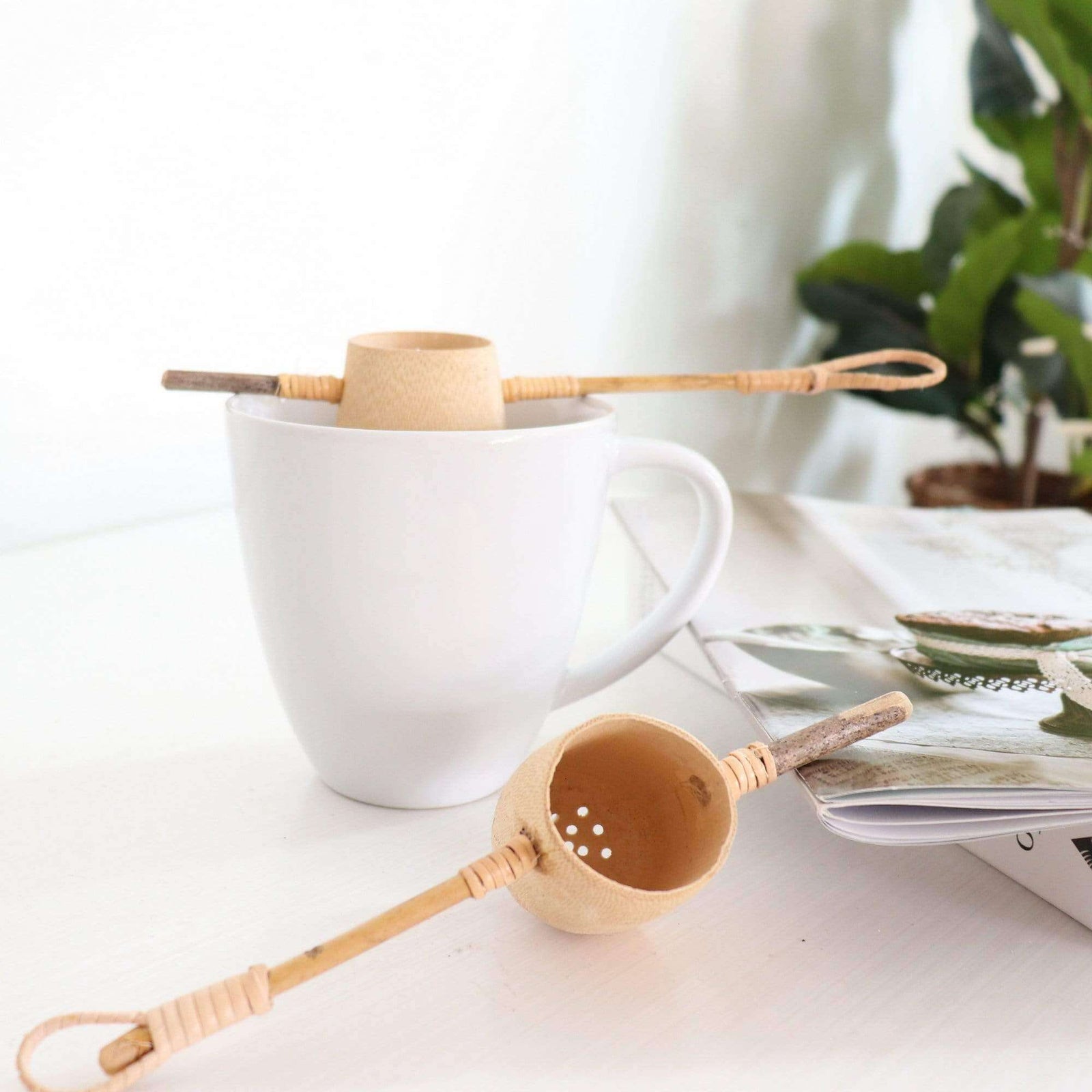 TUNTA - Bamboo tea strainer