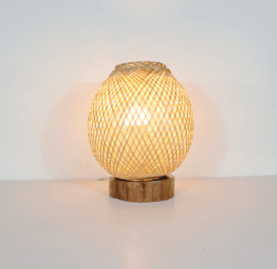 THAIHOME LIGHTING ANAN TA YA - Boho Table Lamp (Vintage Wood)