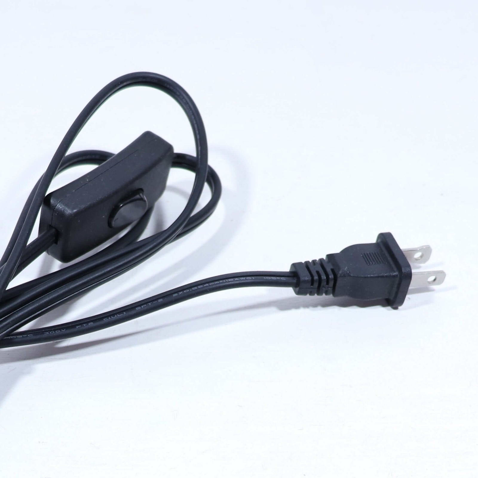 Black US Plug-in Lamp kit with switch for Pendant Light