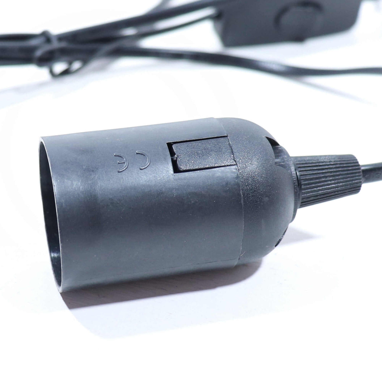 Black US Plug-in Lamp kit with switch for Pendant Light