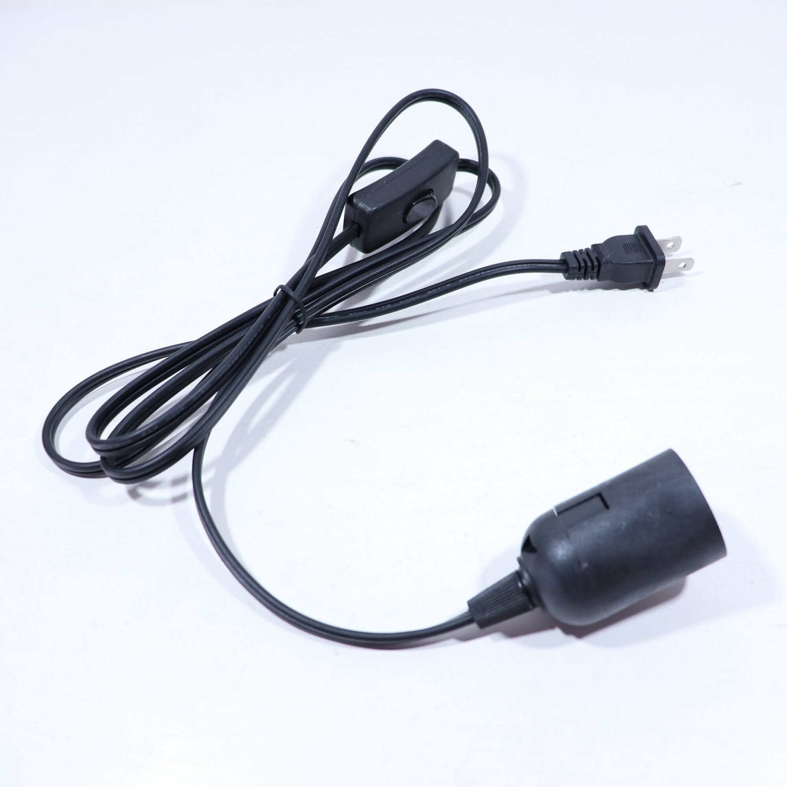 Black US Plug-in Lamp kit with switch for Pendant Light