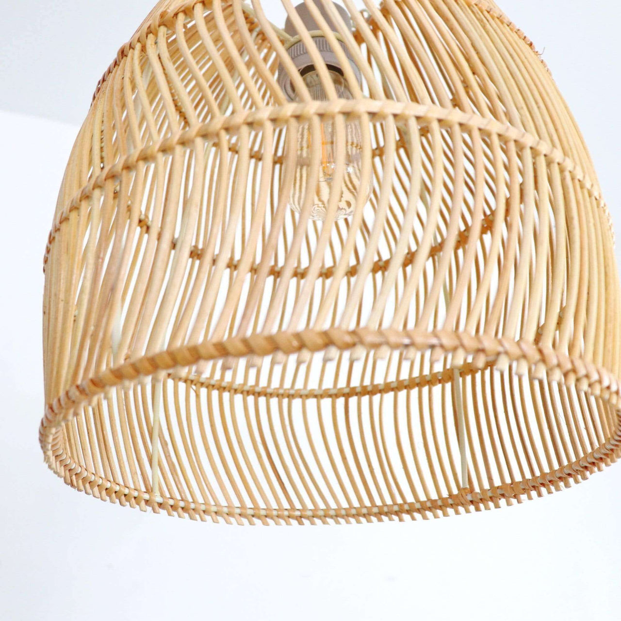 CHA YA NAN - Rattan Pendant Light (13- 14 Inches)