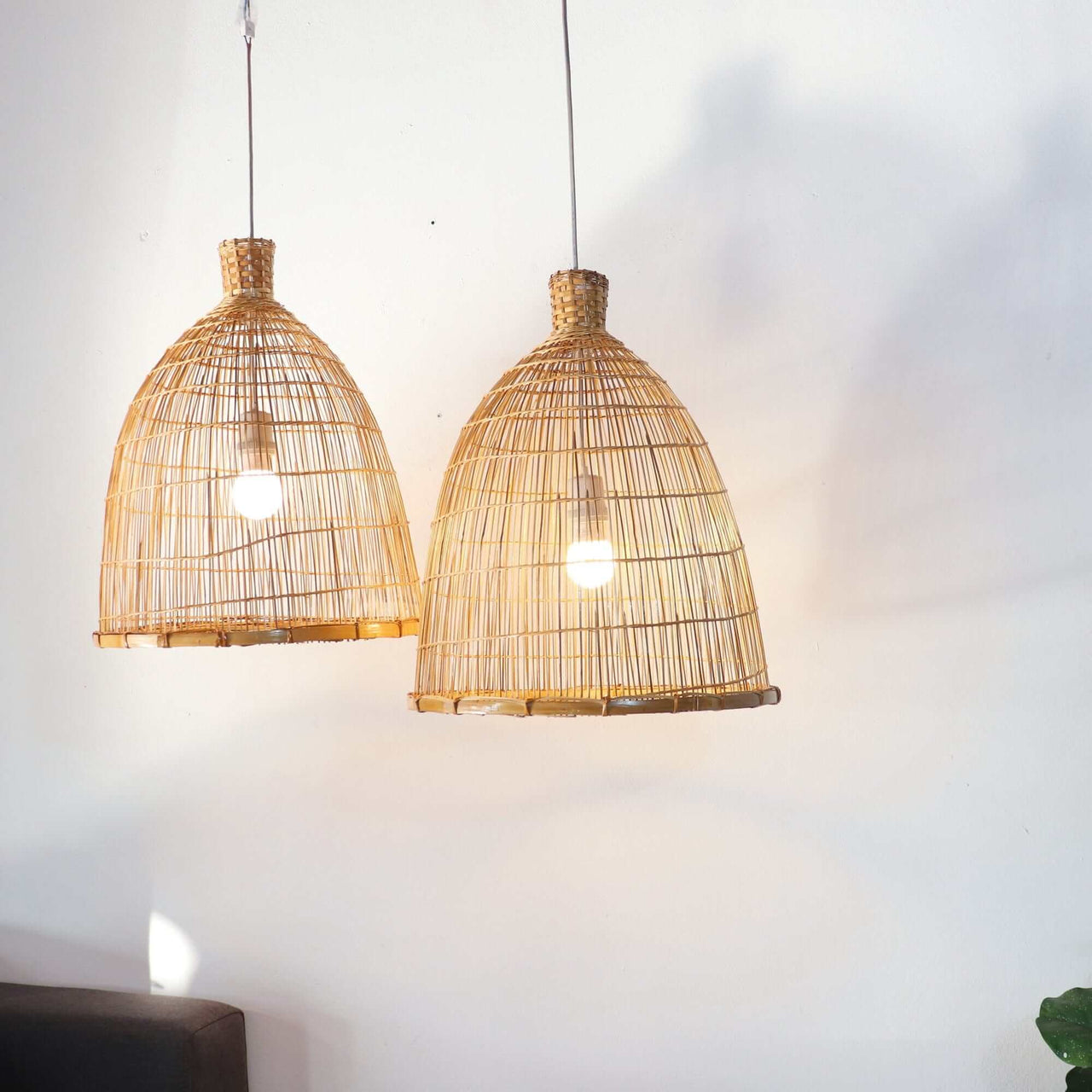DARIN - Bamboo Pendant Light (48-54cm)
