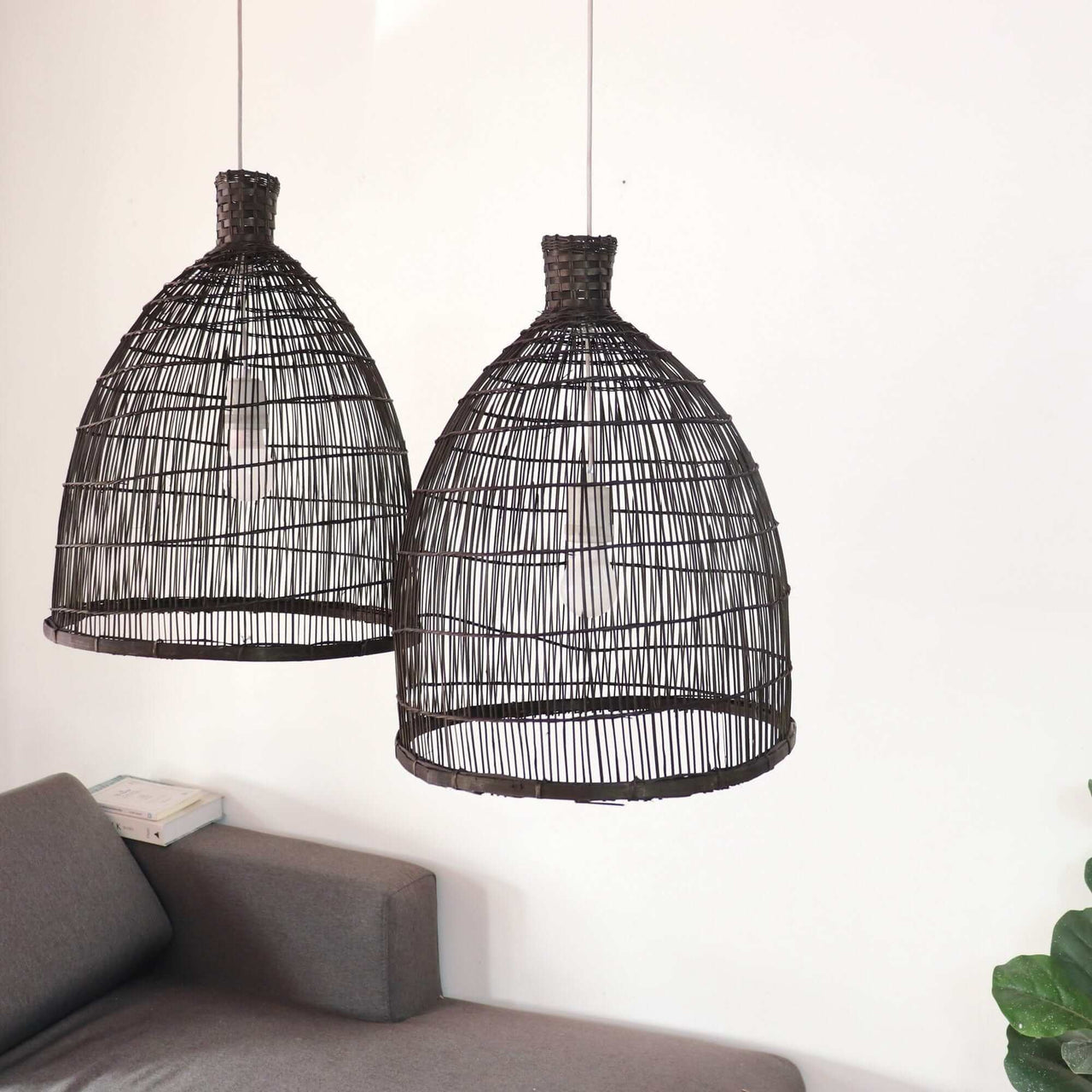 Darin - Bamboo Pendant Light (48- 54 cm)