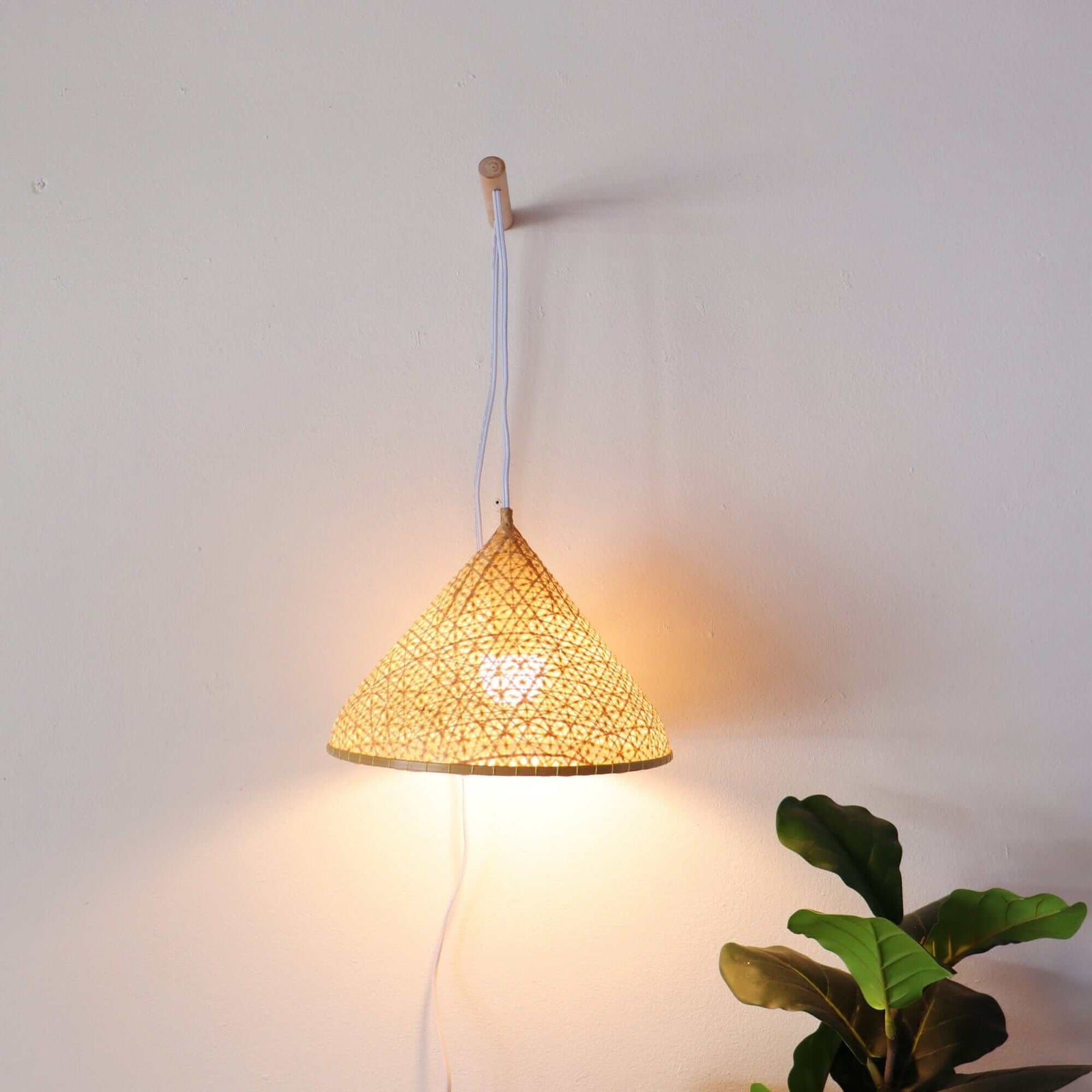 JI NAT DA - Boho Wall Sconce (12 Inches)