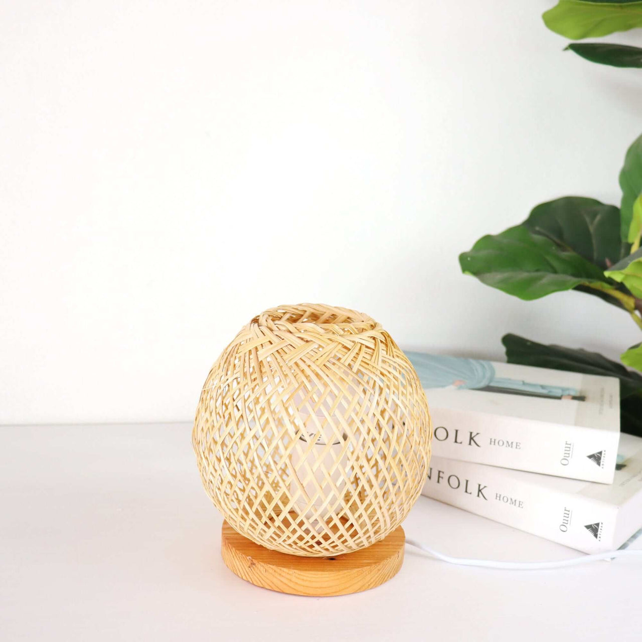 Bamboo Boho Table Lamp - CHI NA