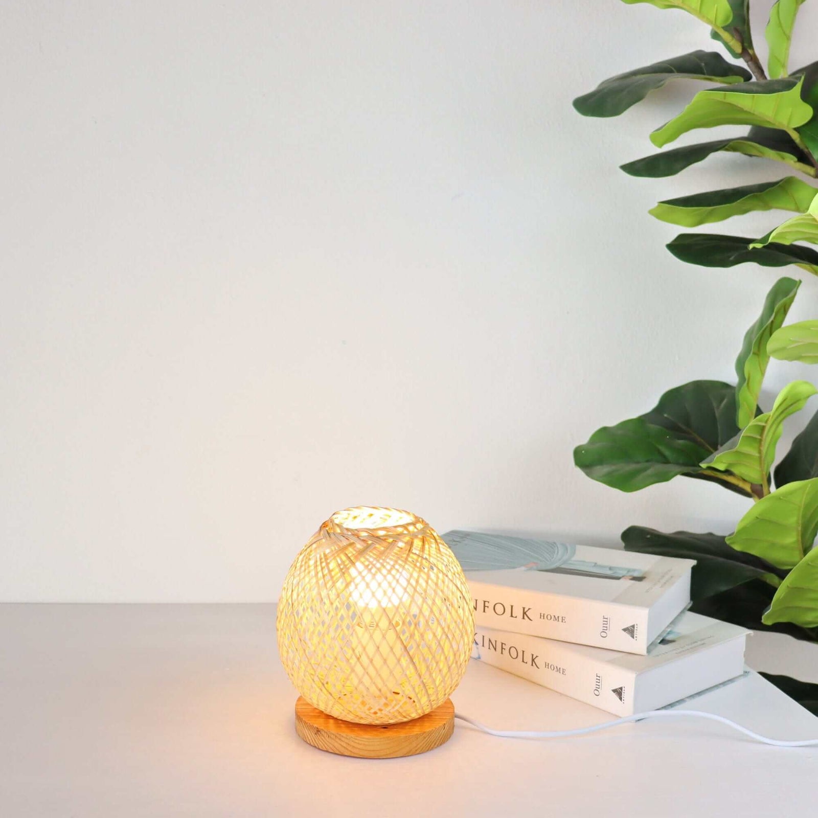 Bamboo Boho Table Lamp - CHI NA