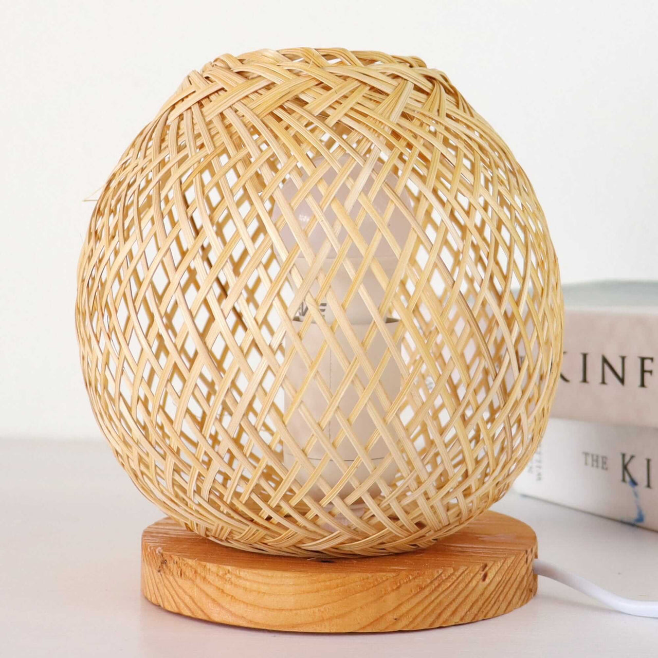 Bamboo Boho Table Lamp - CHI NA
