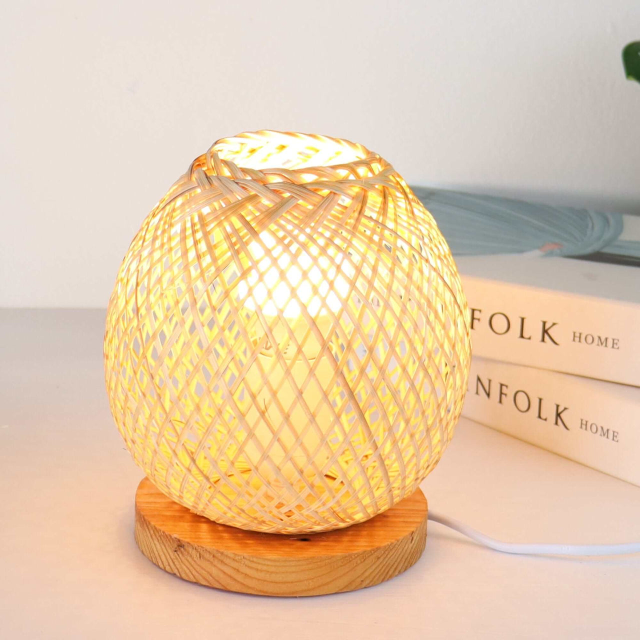 Bamboo Boho Table Lamp - CHI NA