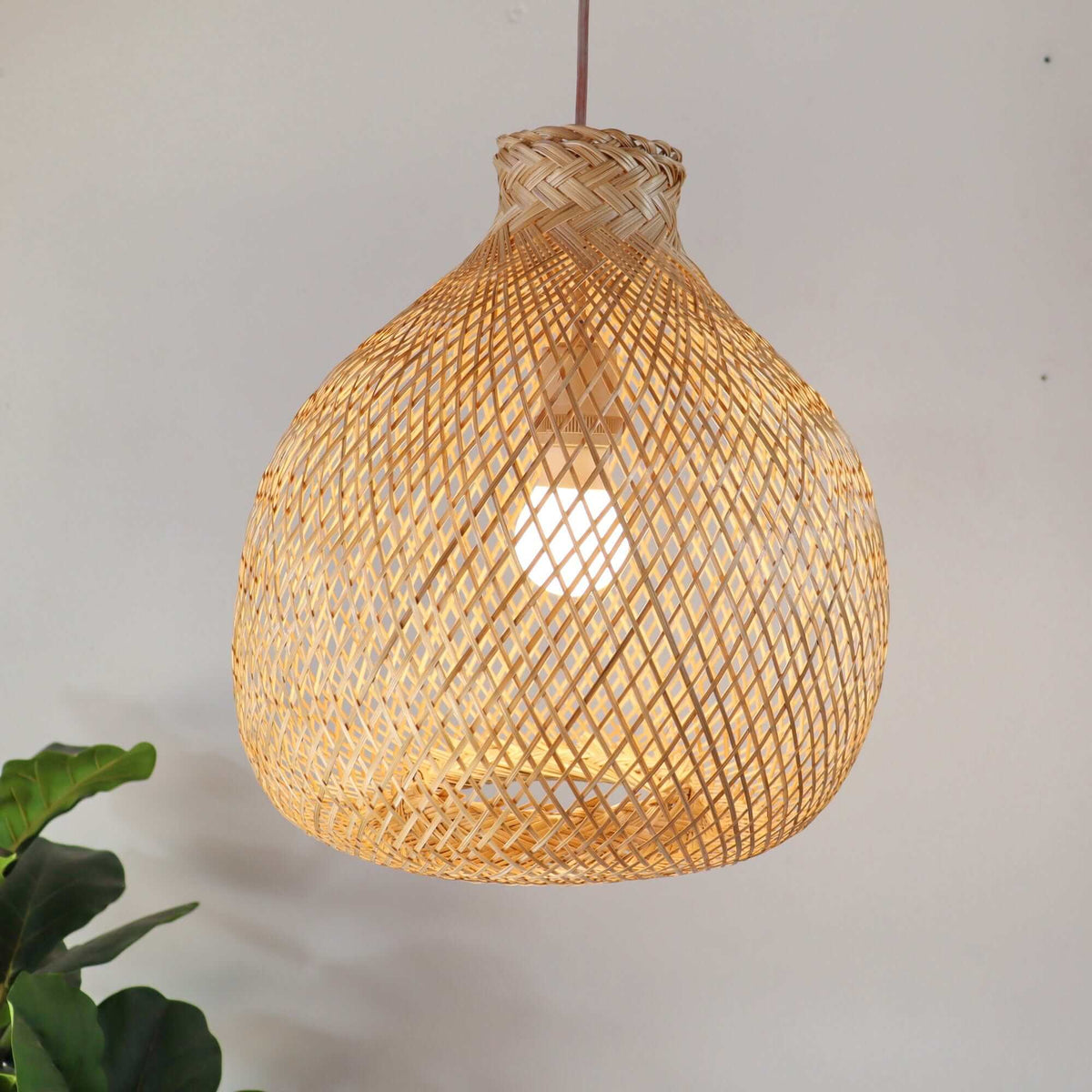 KUN YA NA Bamboo Pendant Light (33 cm)