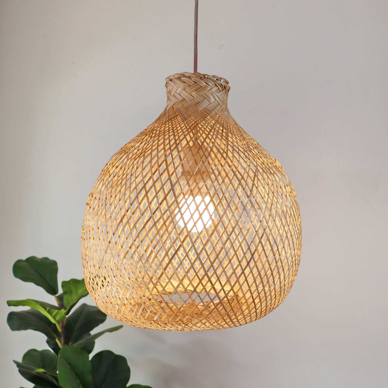 KUN YA NA - Bamboo Pendant Light (33 cm)
